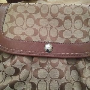 Authentic Brown Coach Bag